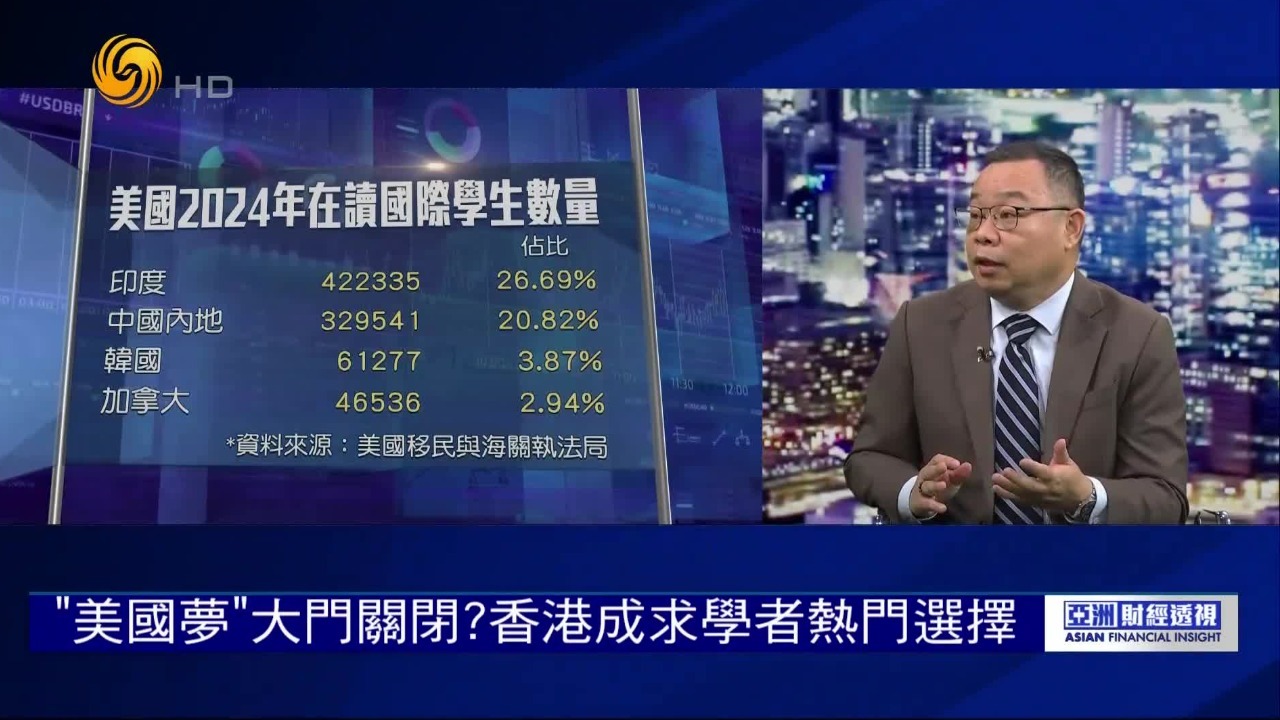 “美国梦”大门关闭？香港成求学者热门选择，专家：教学资源配套待加强