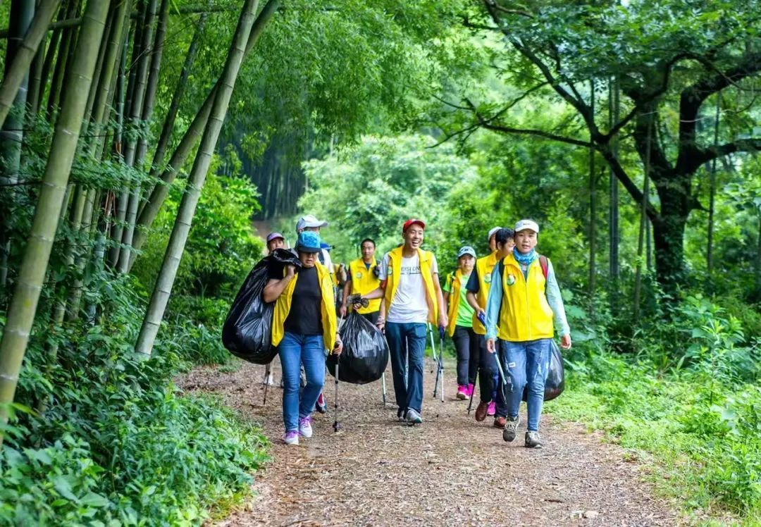 镇海黄背包环保志愿者守绿12载