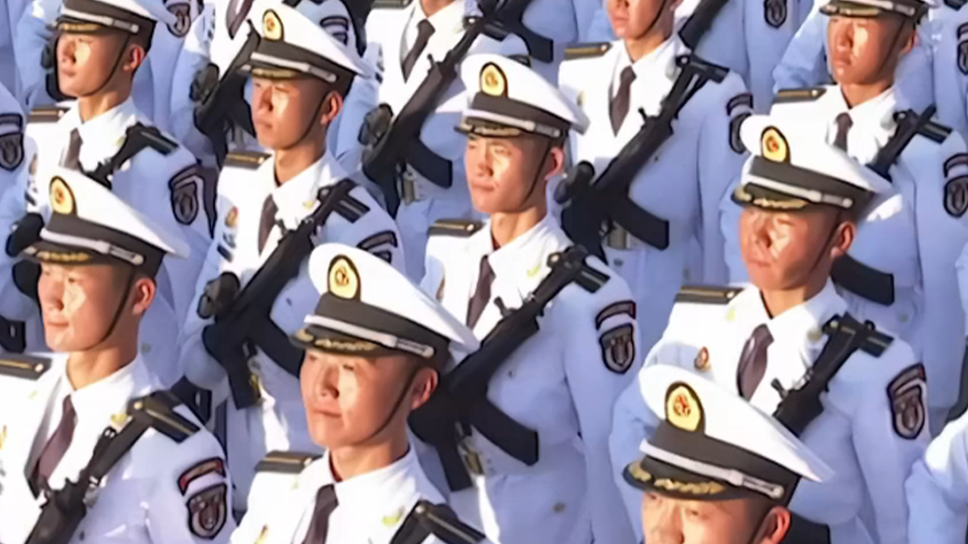 极度舒适！近距离观看九三阅兵训练现场，各受阅方队犹如“复制粘贴”