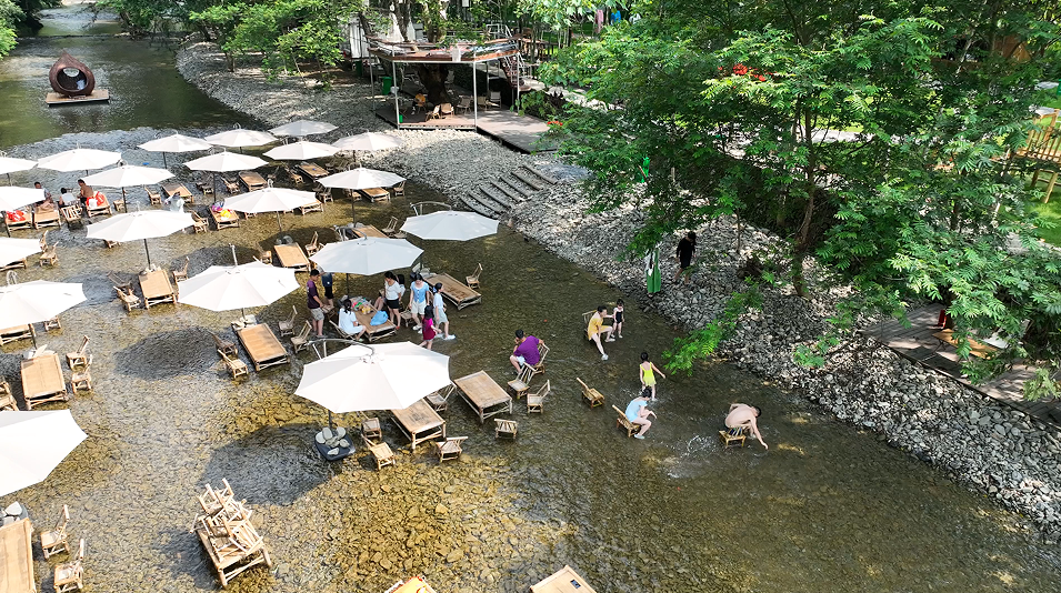 铜鼓带水清溪谷:夏日消暑新地标 畅享亲子慢生活