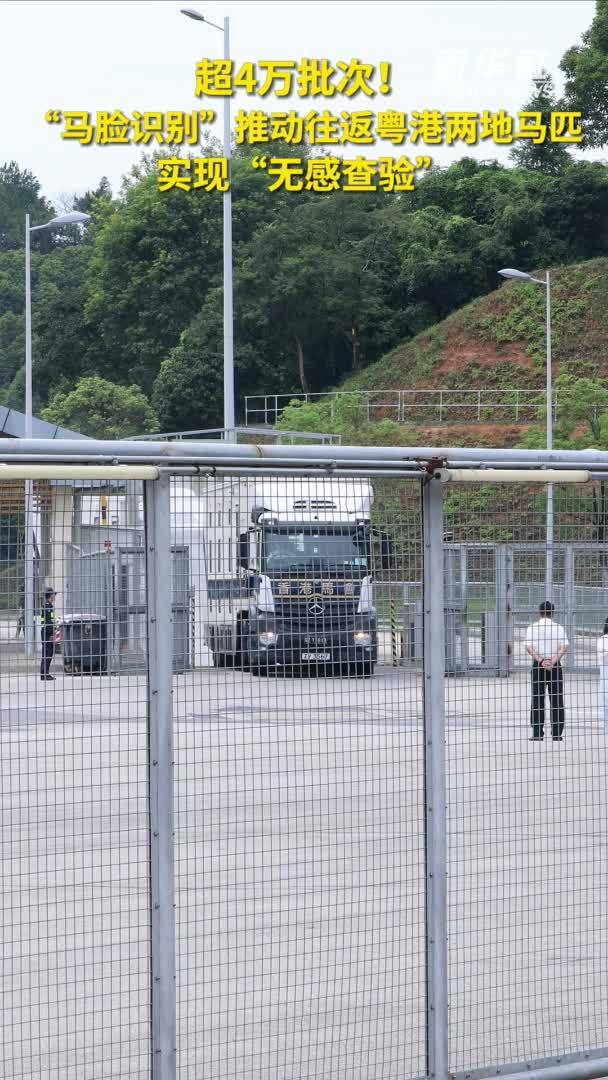 秀我中国｜“马脸识别”推动往返粤港两地马匹实现“无感查验”