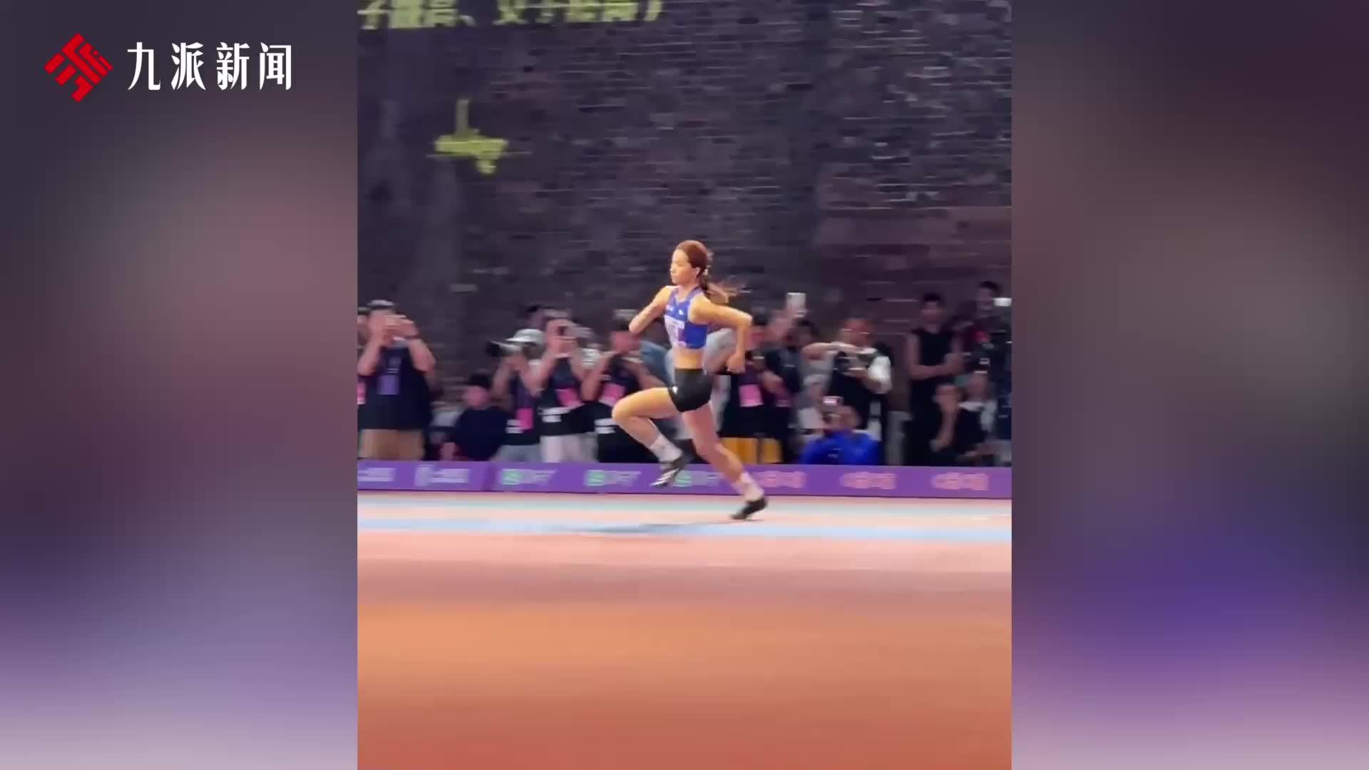 清华跳高冠军邵雨琪高颜值出圈：来自武汉，和妮姐一样，我们都是有实力的漂亮女生