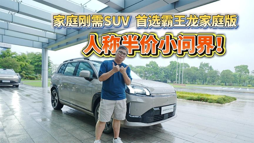 人称半价小问界！家庭刚需SUV，首选霸王龙家庭版