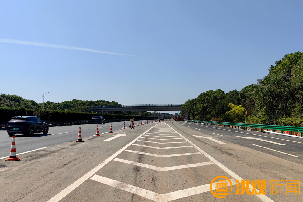 A匝道連通昌九高速南昌進城方向