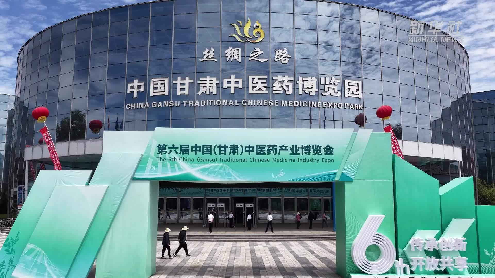 第六届中国(甘肃)中医药产业博览会开幕