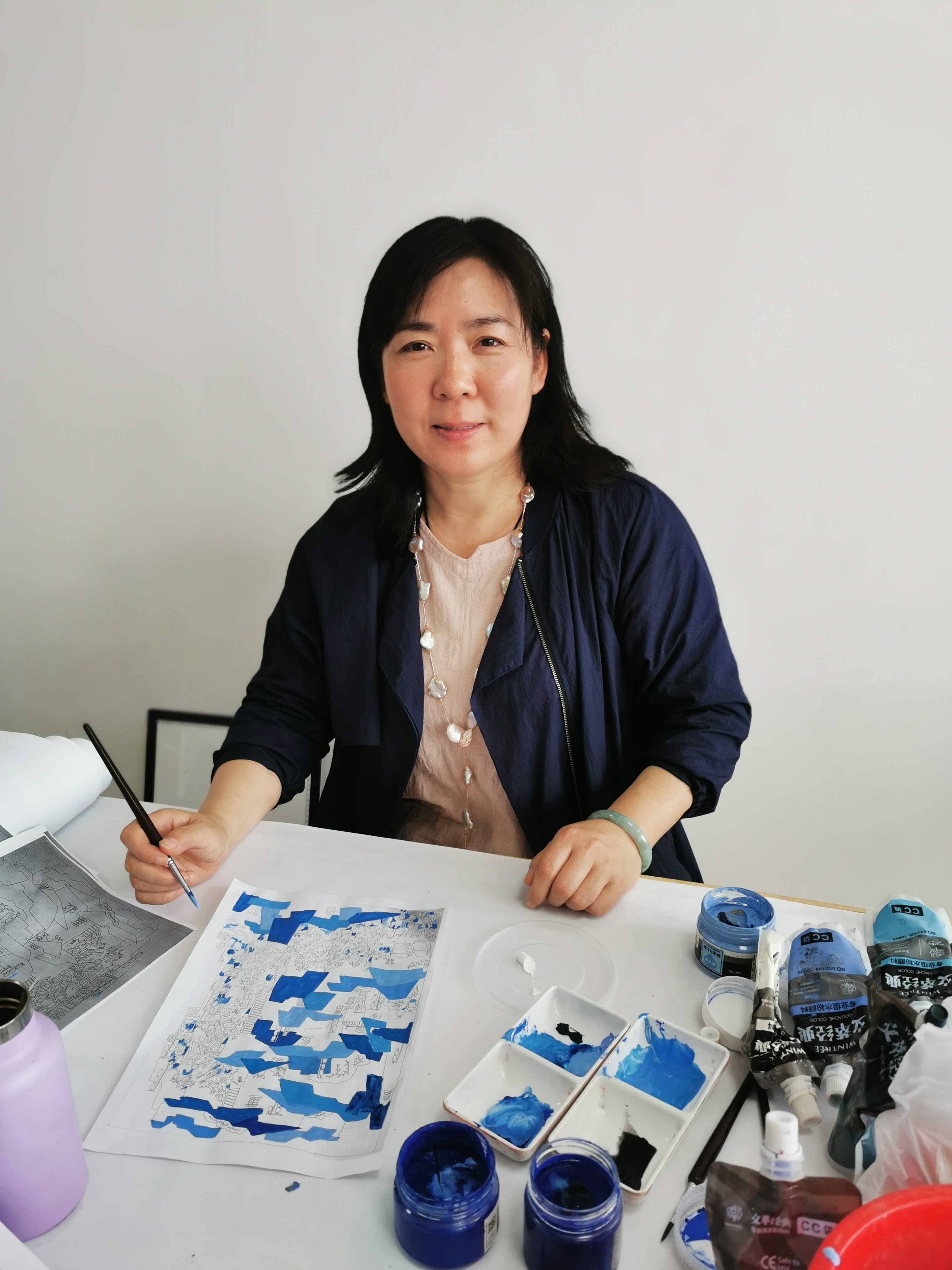 青岛乡里乡亲|丹青增色梅自香:李增梅与胶南年画的传承华章