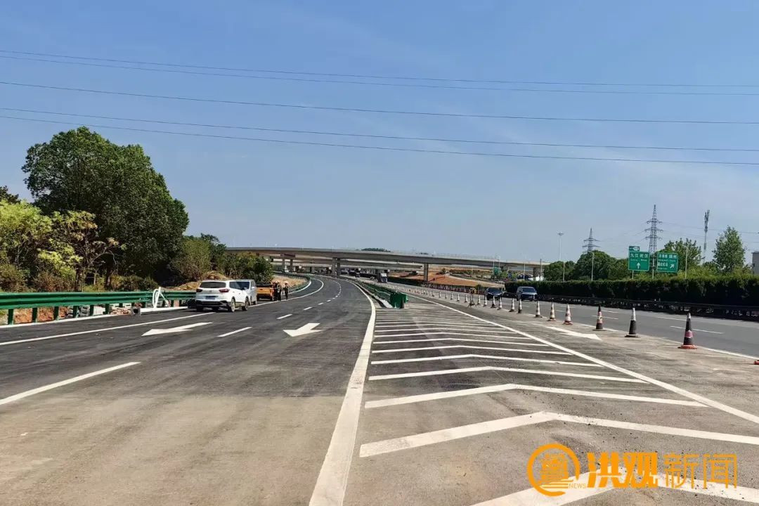 A匝道連通昌九高速南昌進城方向