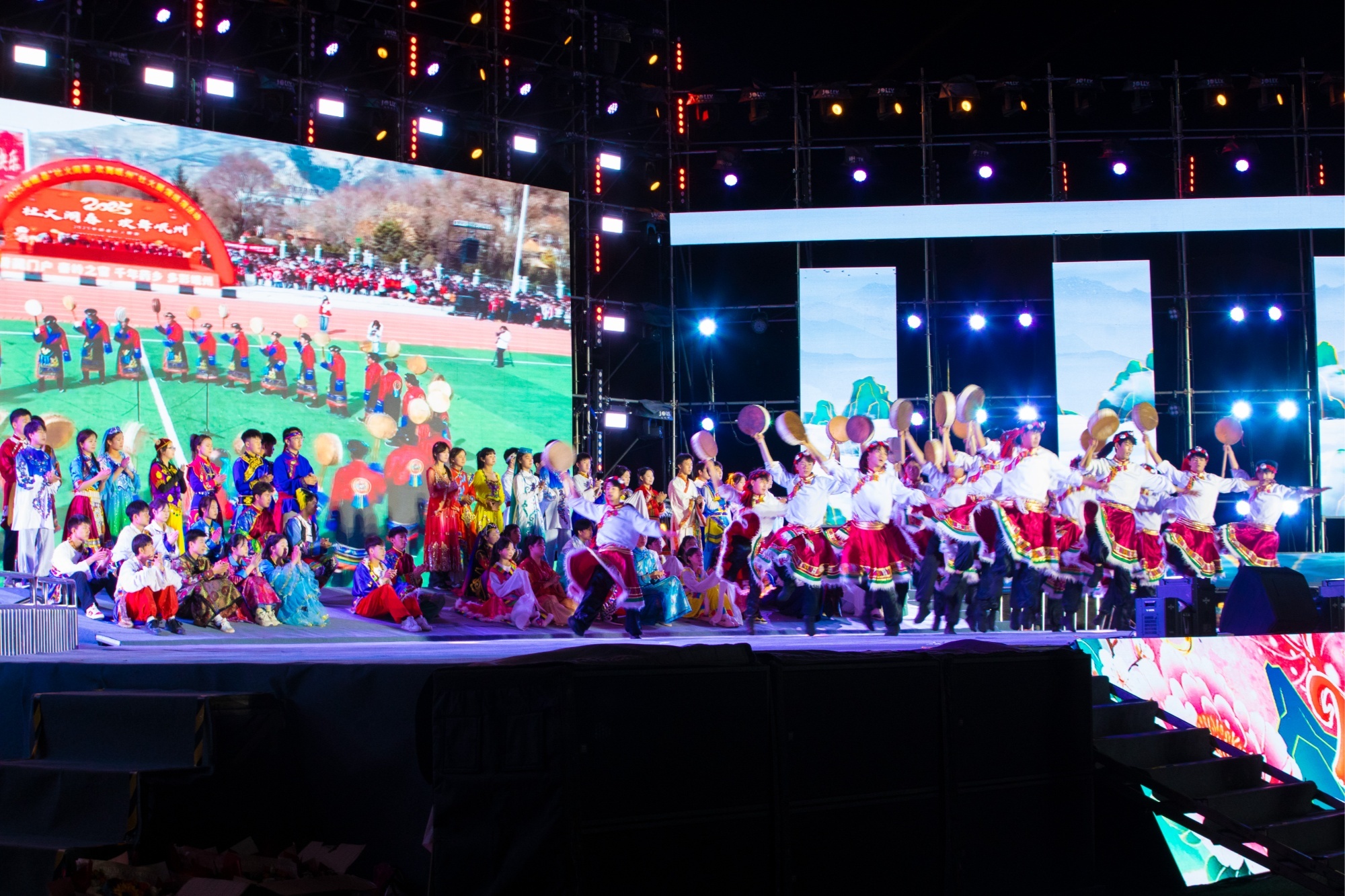 岷县举办的特色文化活动(岷县县委宣传部供图)