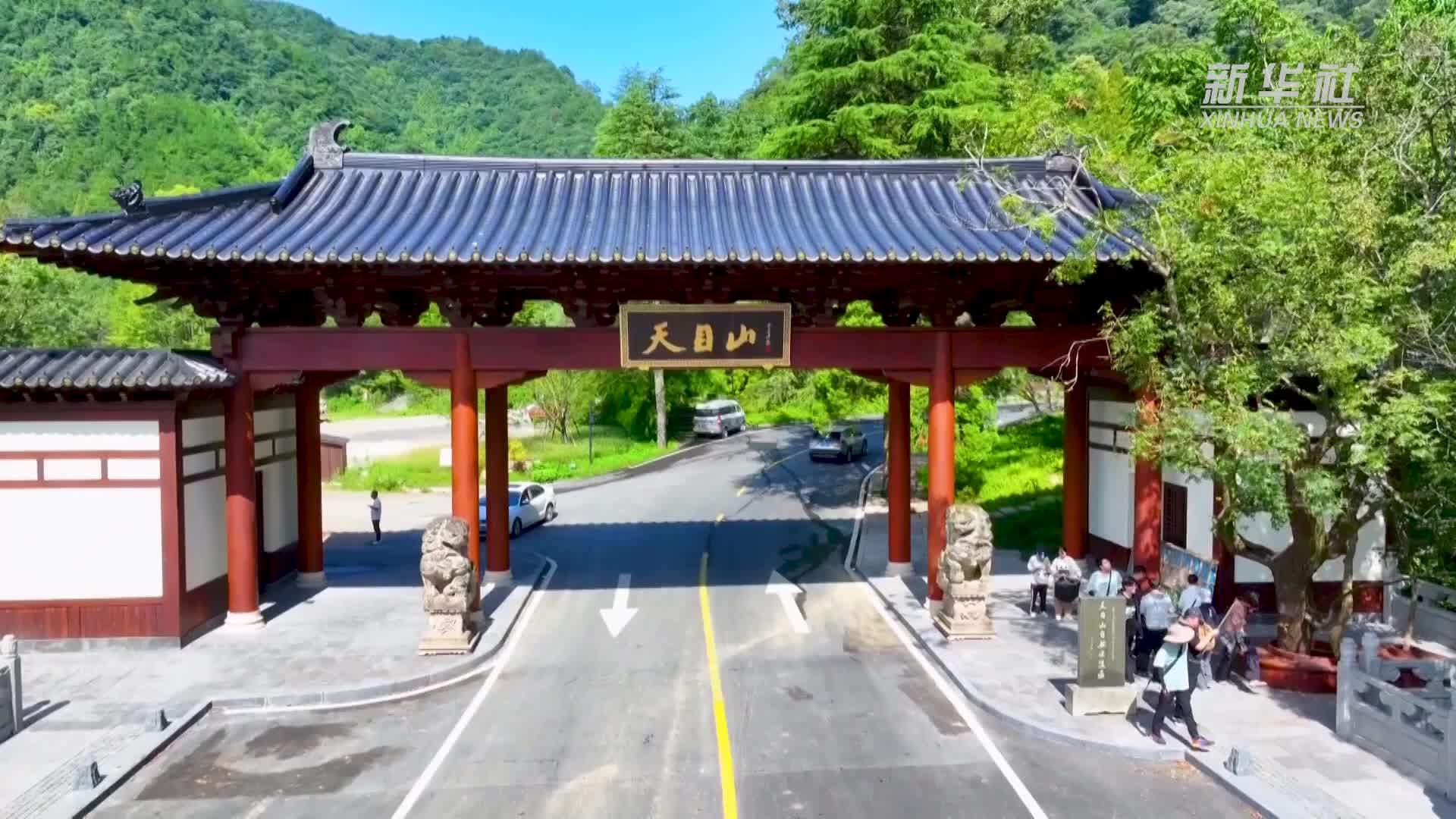 天目山生态旅游综合改造提升工程完工