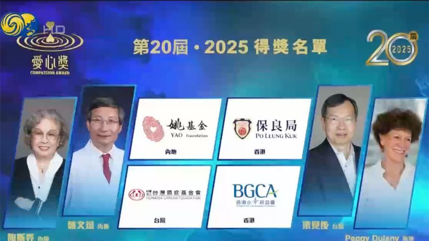 《第20届·2025爱心奖》终选结果揭晓