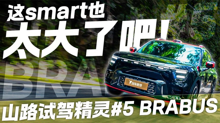 这smart也太大了吧！山路驾驶精灵#5是种怎样的体验？