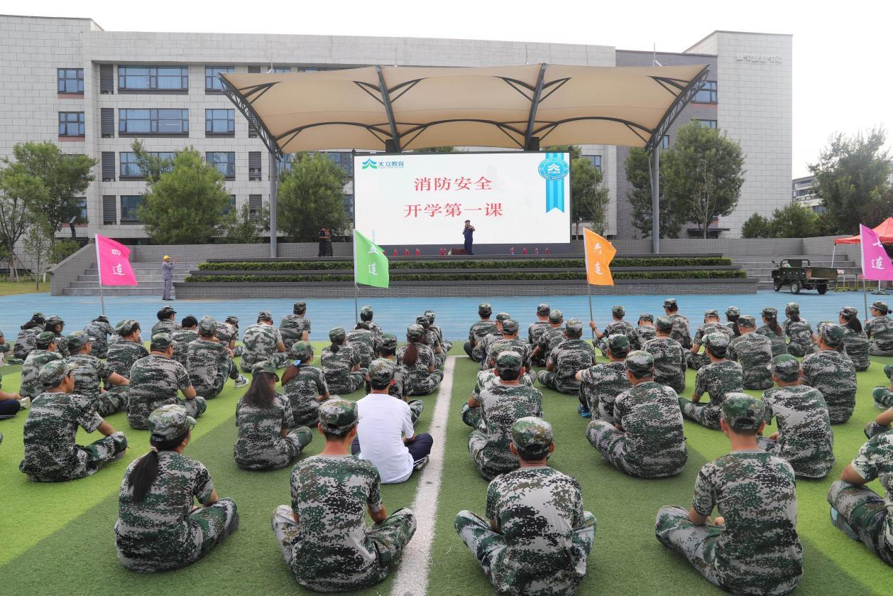 济宁开展“开学第一课”消防安全宣传活动