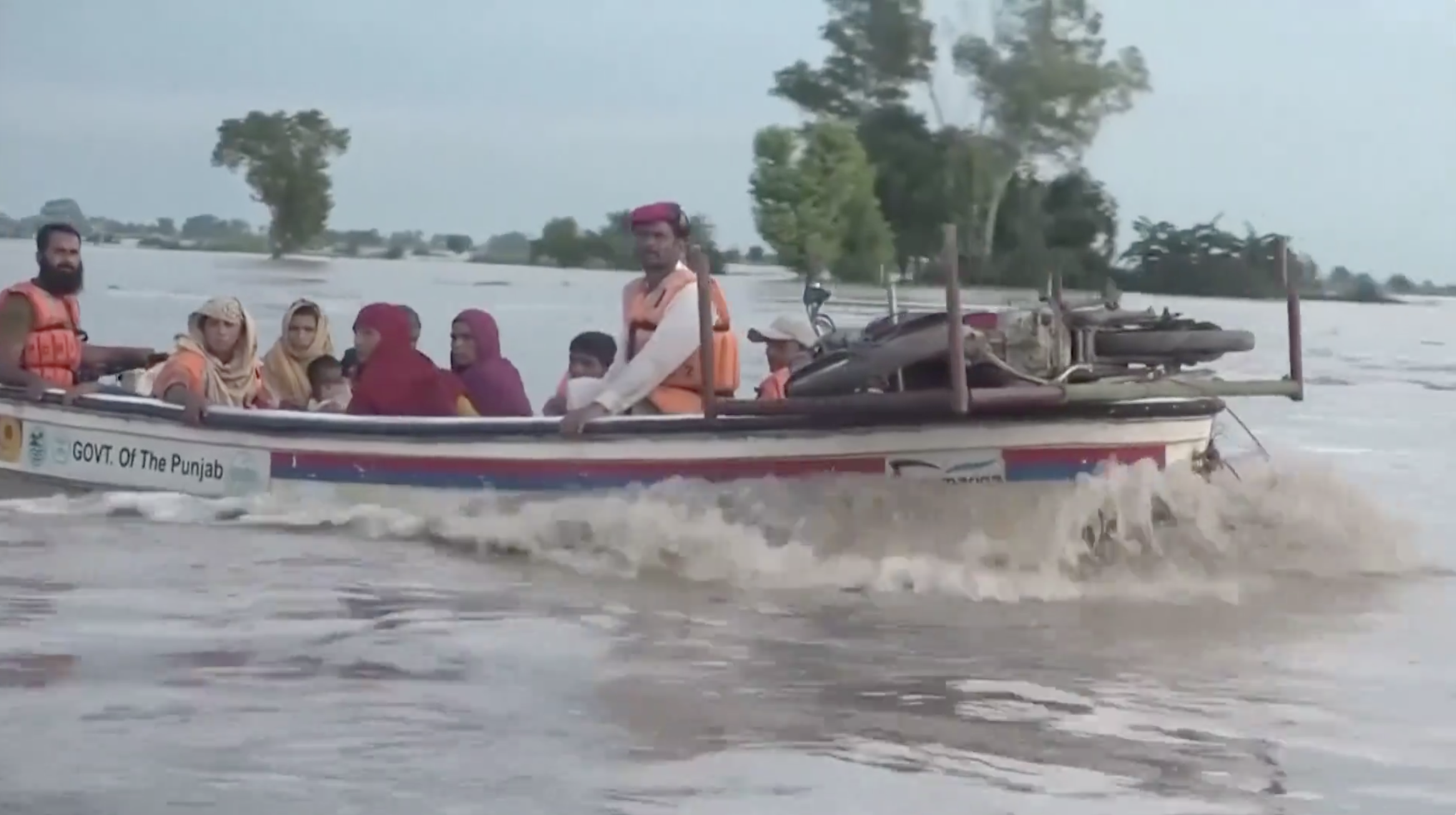 数十人死亡 巴基斯坦指印度泄洪致旁遮普省受灾严重