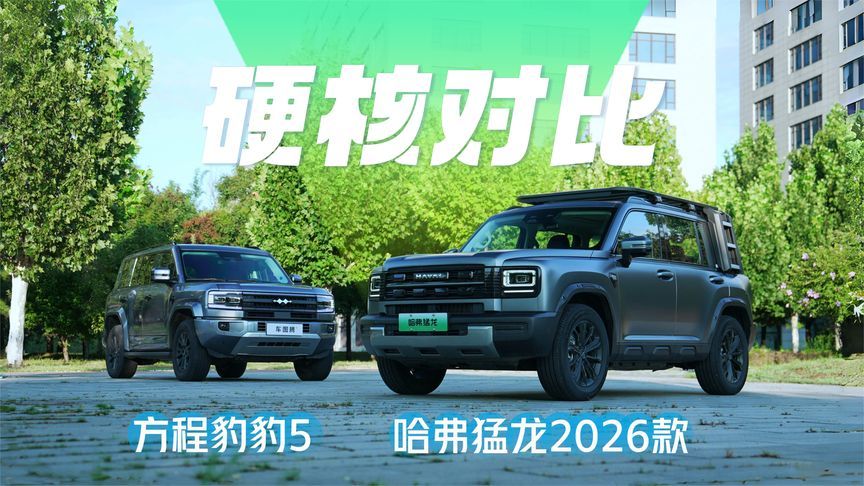 猛龙过江，“豹”耐我何！哈弗猛龙2026款硬核对比方程豹豹5