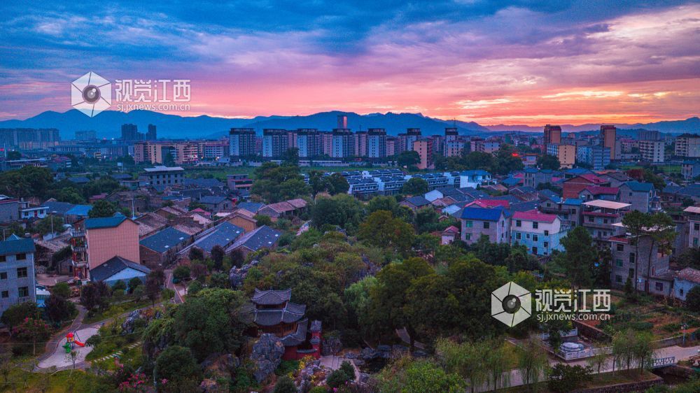 2025年8月23日在江西省吉安市峽江縣水邊鎮(zhèn)何君村拍攝的畫面。