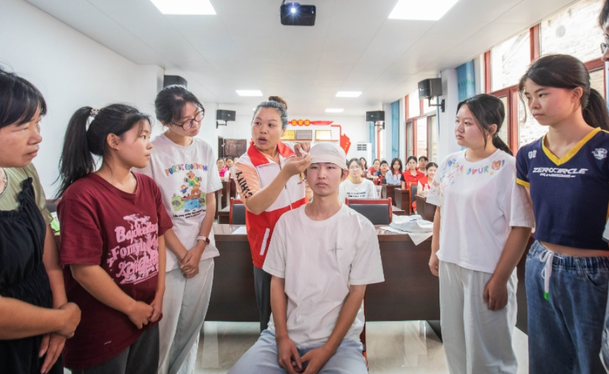 江西永新：應急救護培訓筑牢生命防線