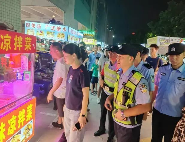公安部门做好每日巡防、维持周边治安