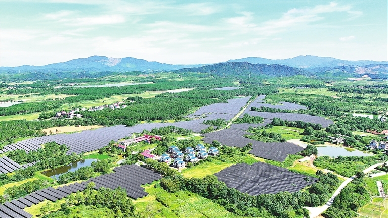 永丰县：光伏发电 绿色发展（图）