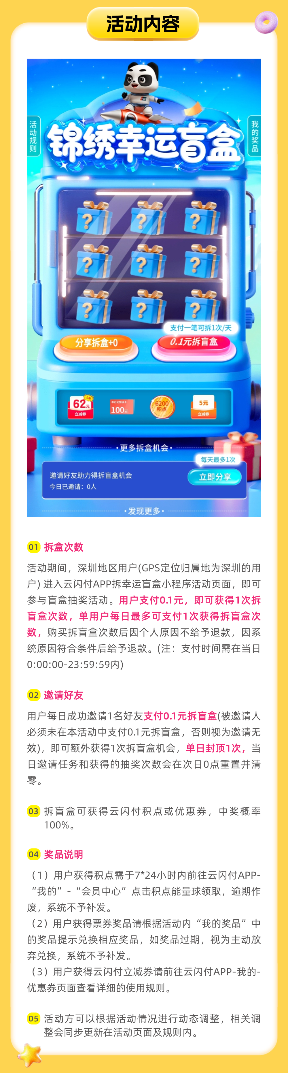 云闪付“拆幸运盲盒”活动重磅来袭！优惠不容错过