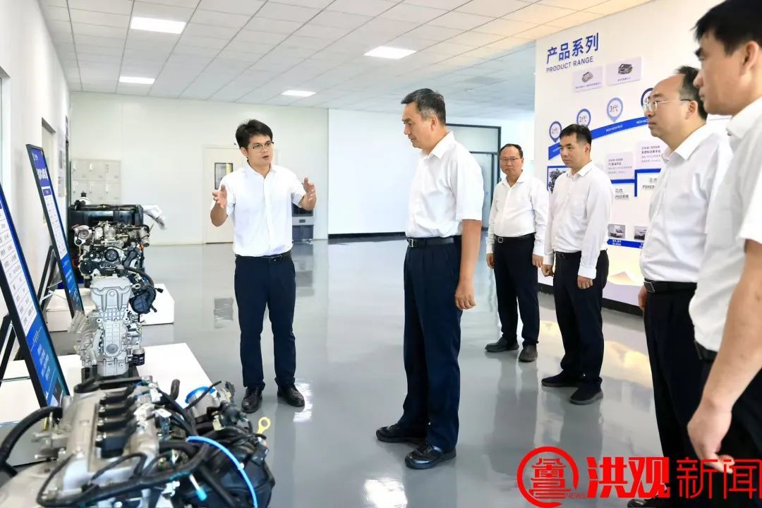李紅軍調研重點企業發展情況