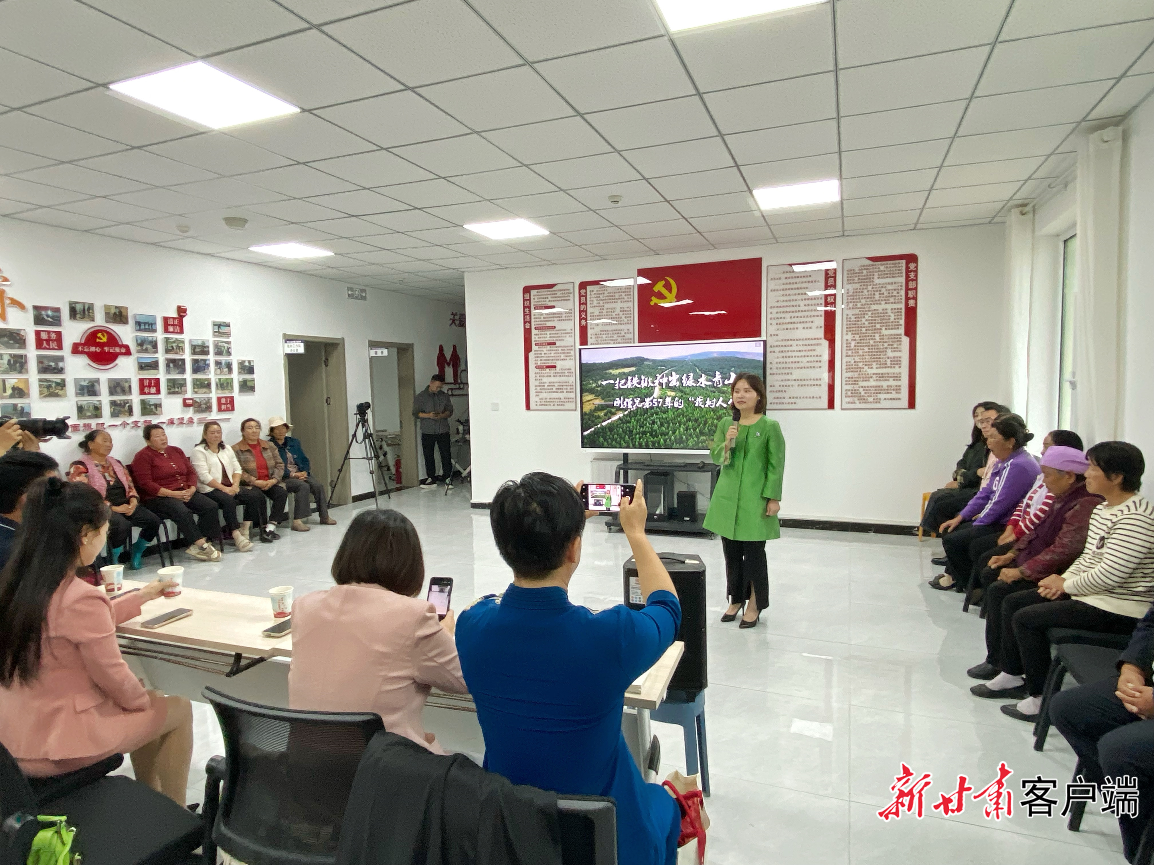 宣讲活动走进积石山县刘集乡团结村　新甘肃&middot;甘肃日报记者　王虎　摄