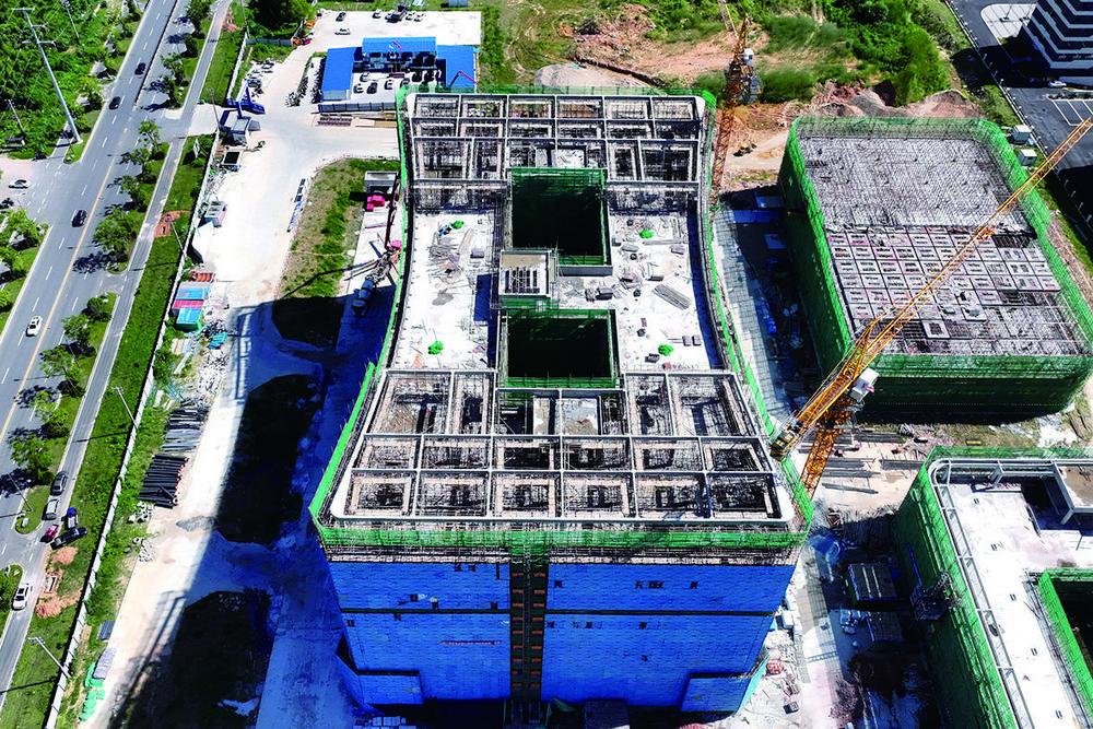 宜丰县：标准厂房建设忙（图）