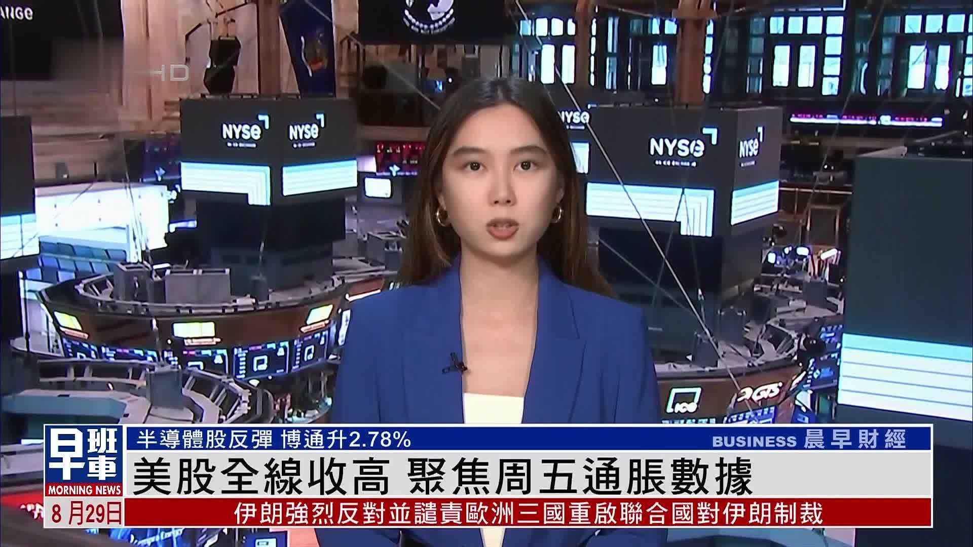 美股全线收高 聚焦周五通胀数据