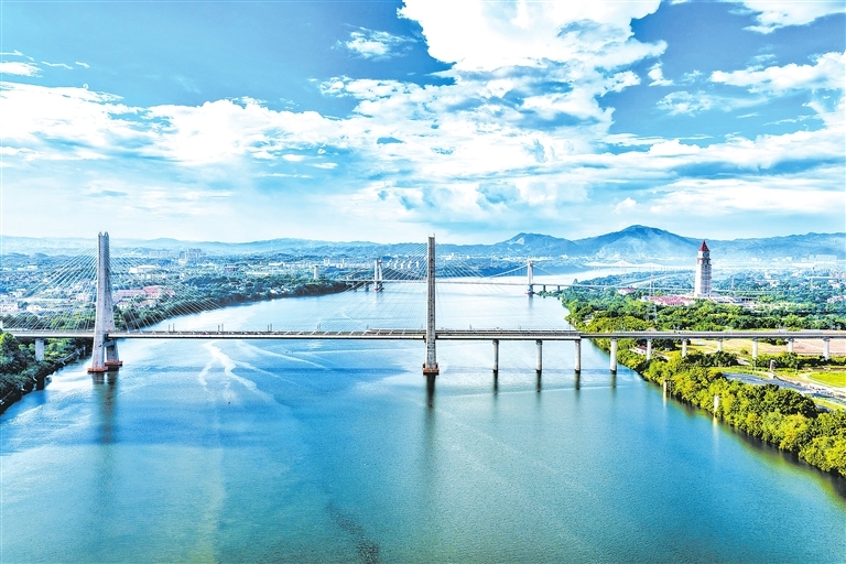 赣州：长桥卧波 美景如画（图）