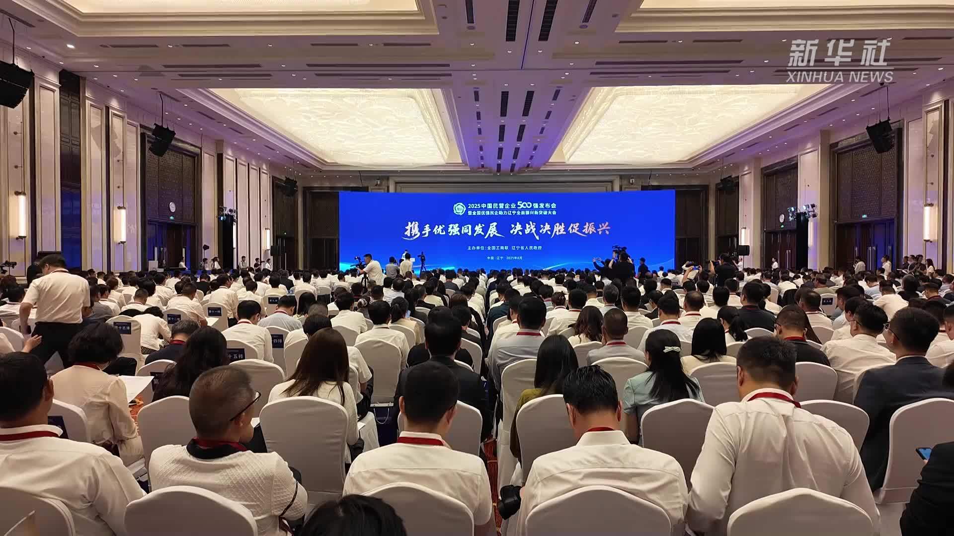 量质齐升！“2025中国民营企业500强”发布