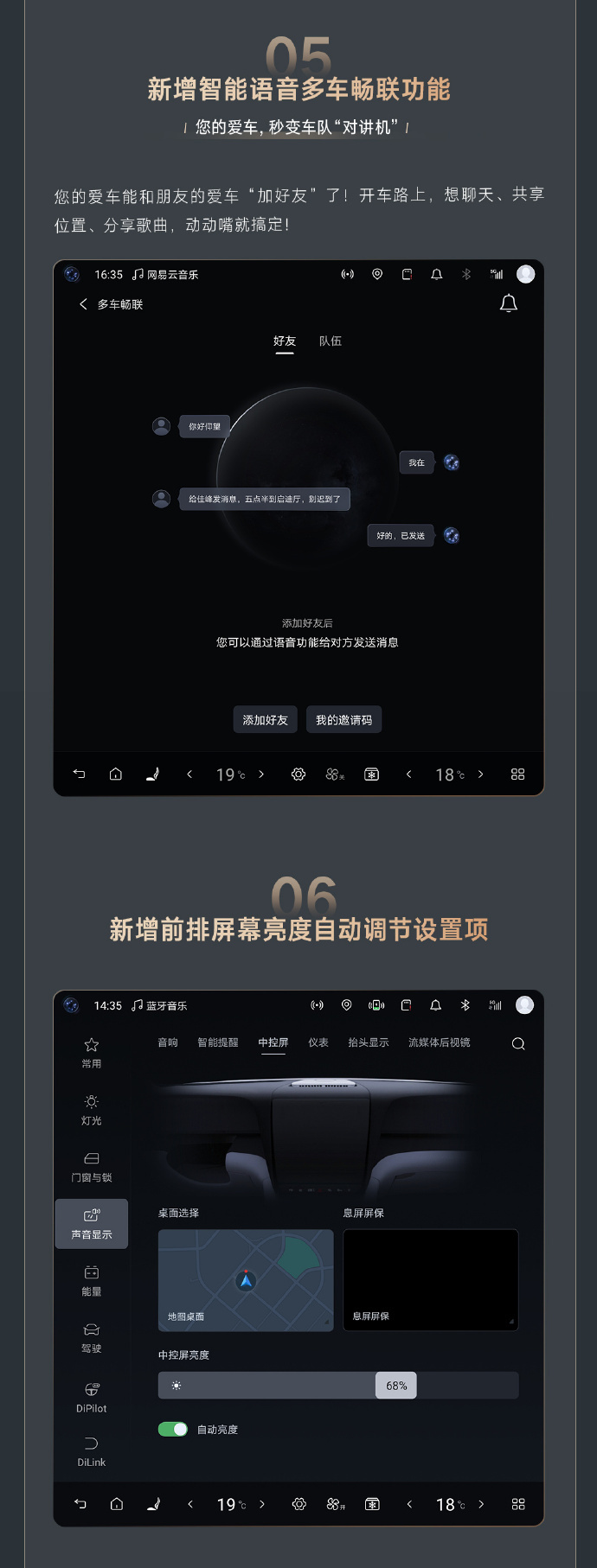 仰望U7 OTA升级：新增伸懒腰、前后波浪、旋转波浪趣味动作