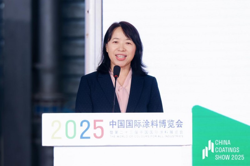 中国涂料工业协会副会长 丁艳梅
