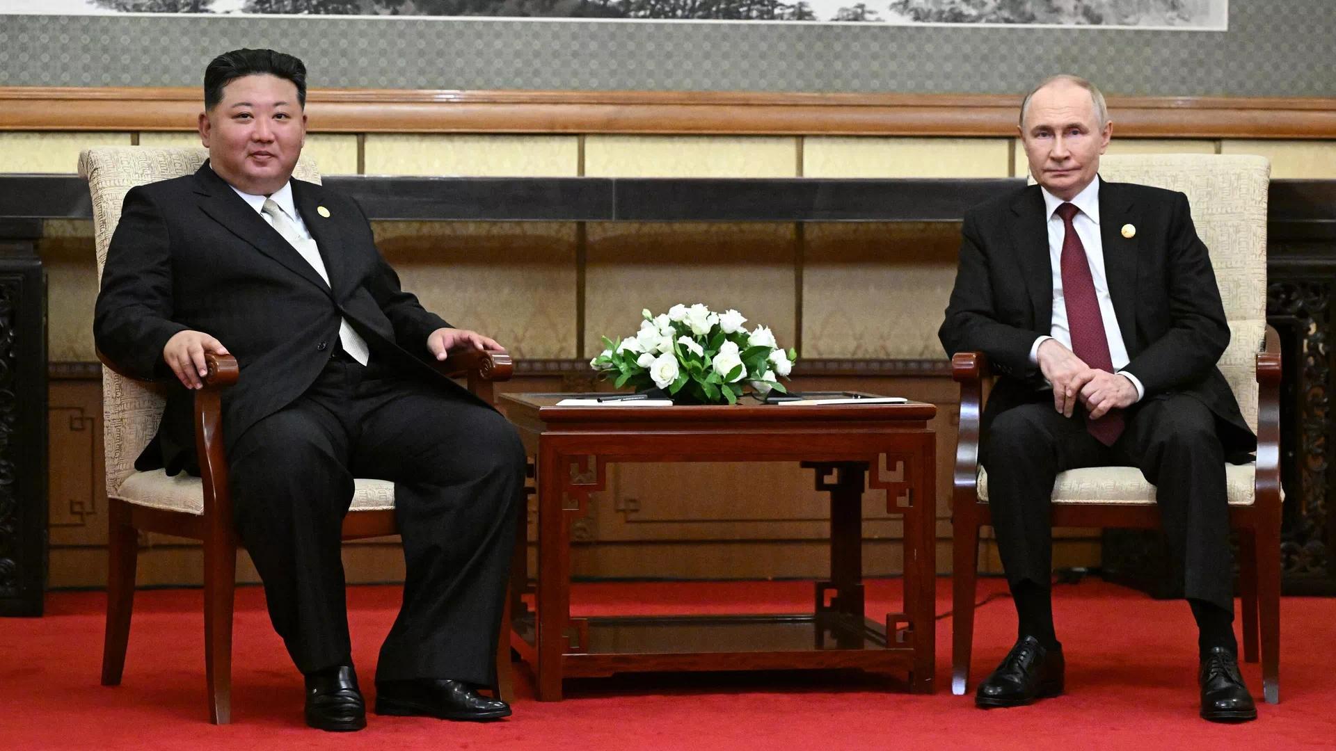 现场回顾｜普京与金正恩在北京举行双边会谈