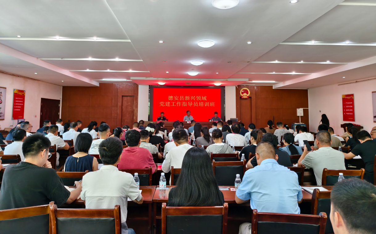 九江德安县:精准发力 激活新兴领域党建新动能