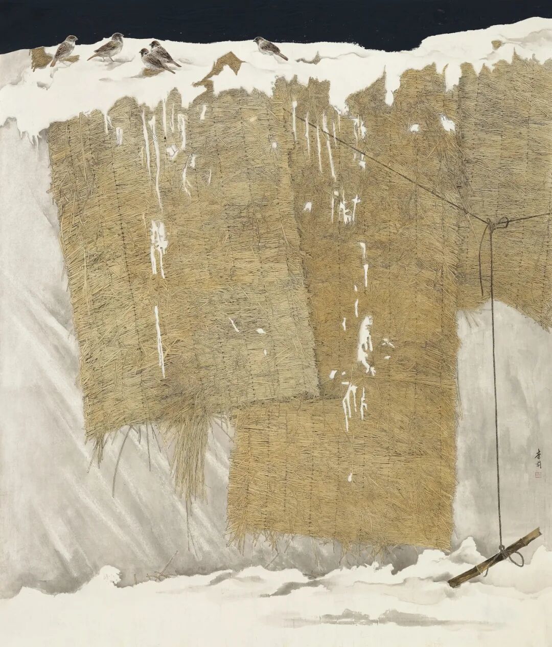 秦莉 《蔬香有约》 190x220cm