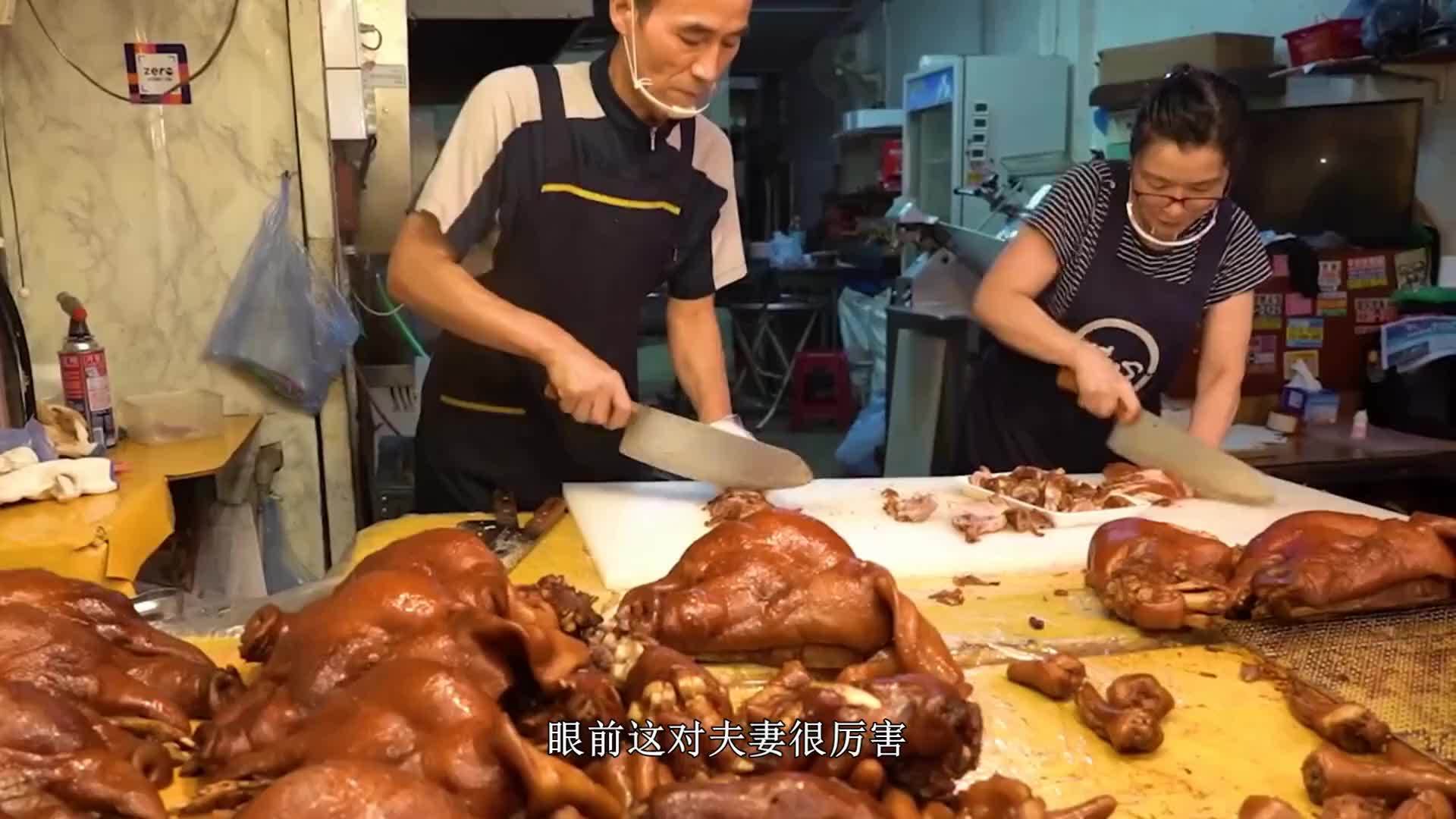 夫妻用中药熬猪头肉，一个月净赚4万元，直言：不想太累也不缺钱