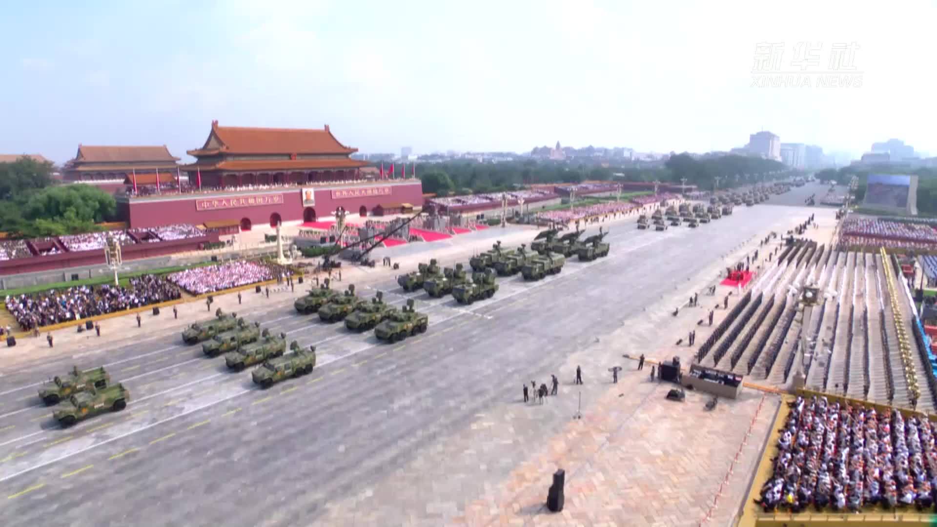 阅兵现场丨网络空间作战方队：锻造网络尖兵  决胜无形战场