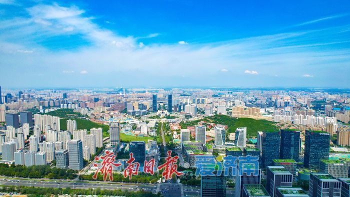 一年四季 泉在济南丨初秋晴好 济南展现云淡风轻诗意画卷