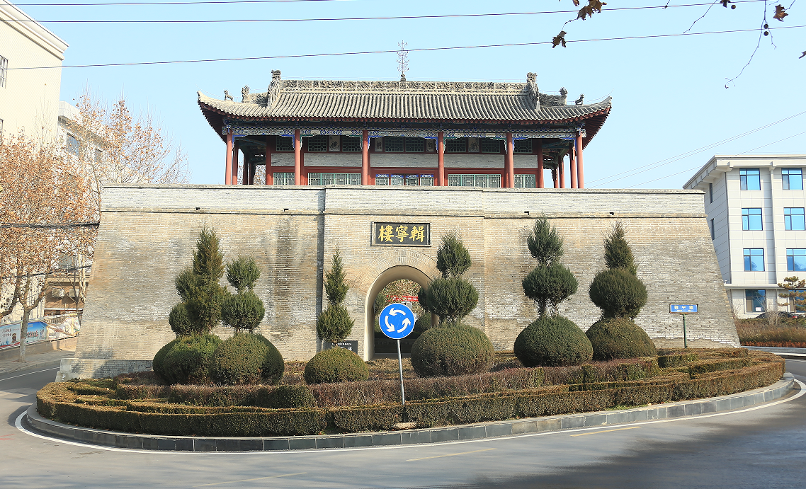 辑宁楼（宁县融媒体中心中心　供图）