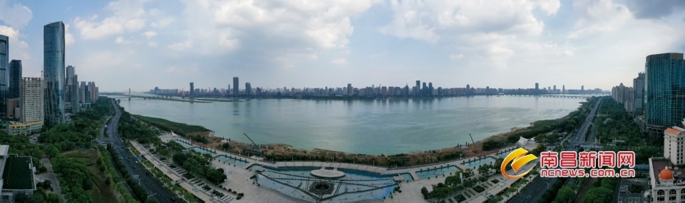 南昌秋水广场客运停靠点工程加紧施工（图）