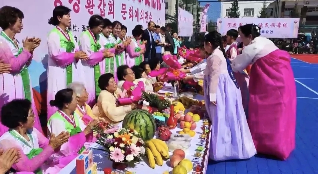 为长辈送花