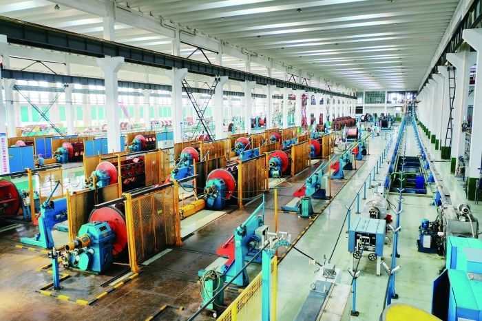 远东股份电缆产线