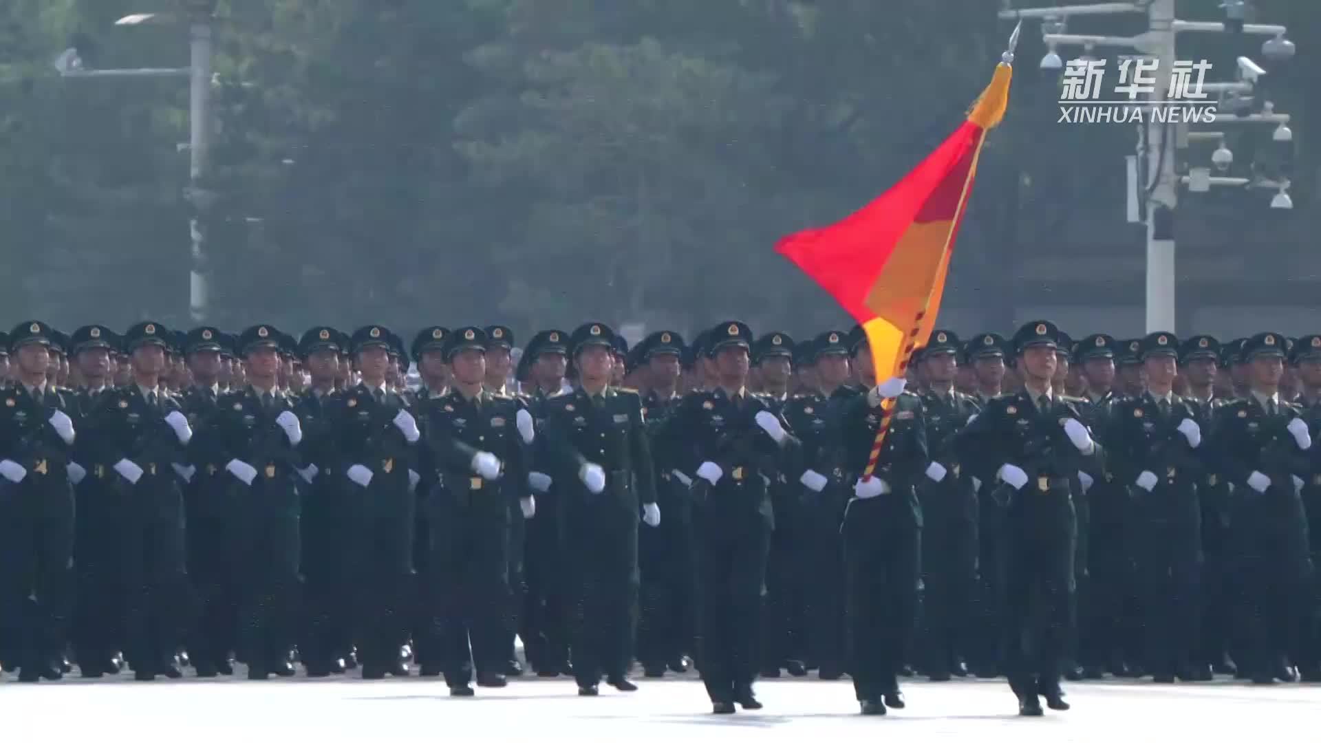 阅兵现场｜火箭军方队：大国长剑“执剑人”