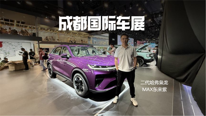 实力与颜值兼备，二代哈弗枭龙MAX东来紫别有韵味