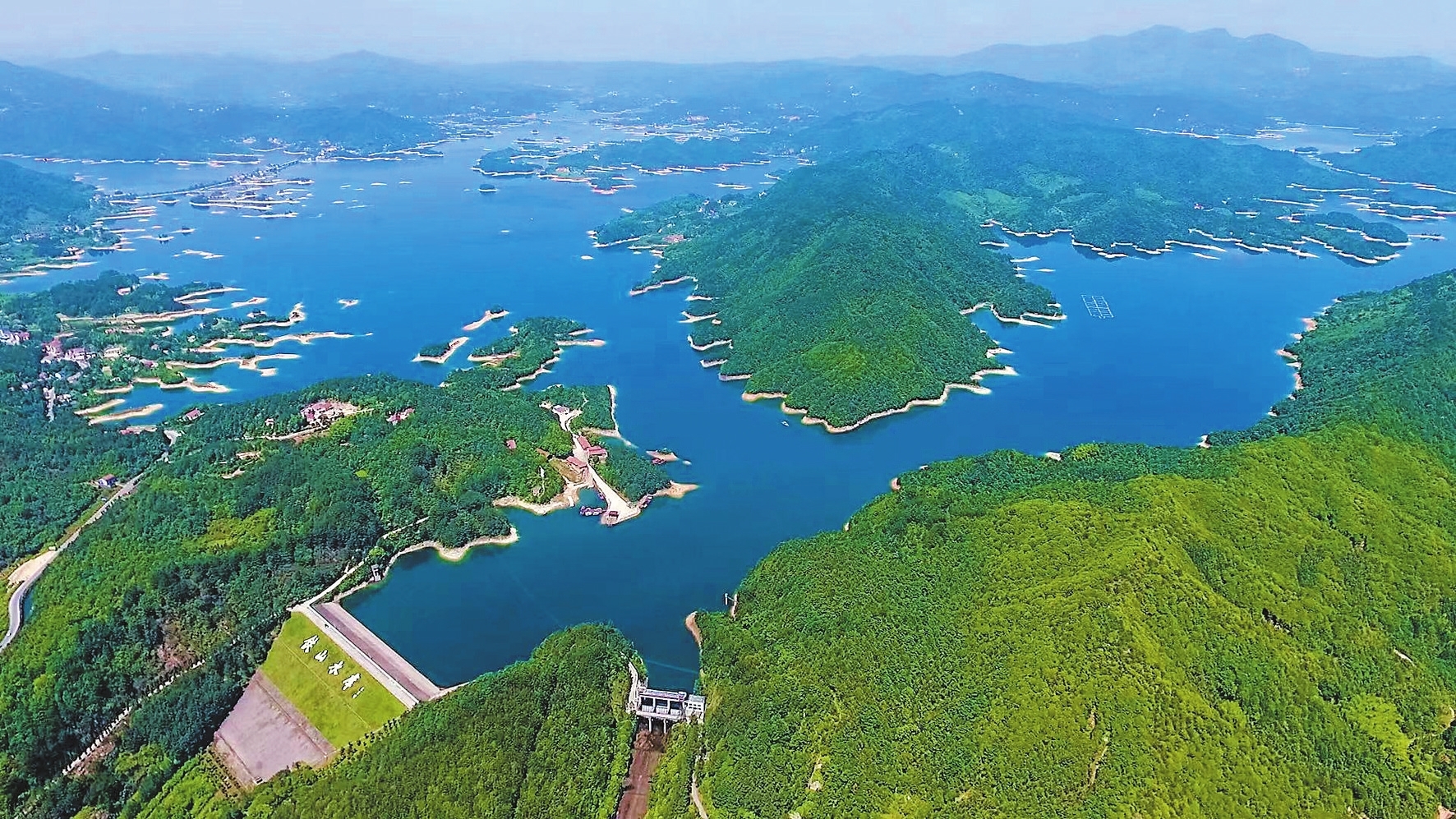 铁山水库。
