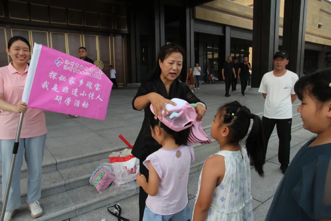 沧州妇幼宝宝探秘家乡瑰宝丨“我是非遗小传人”研学活动圆满落幕