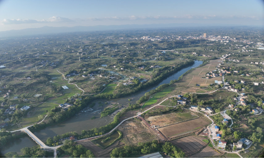 ▲垫江桂溪县城遗址。 受访单位供图