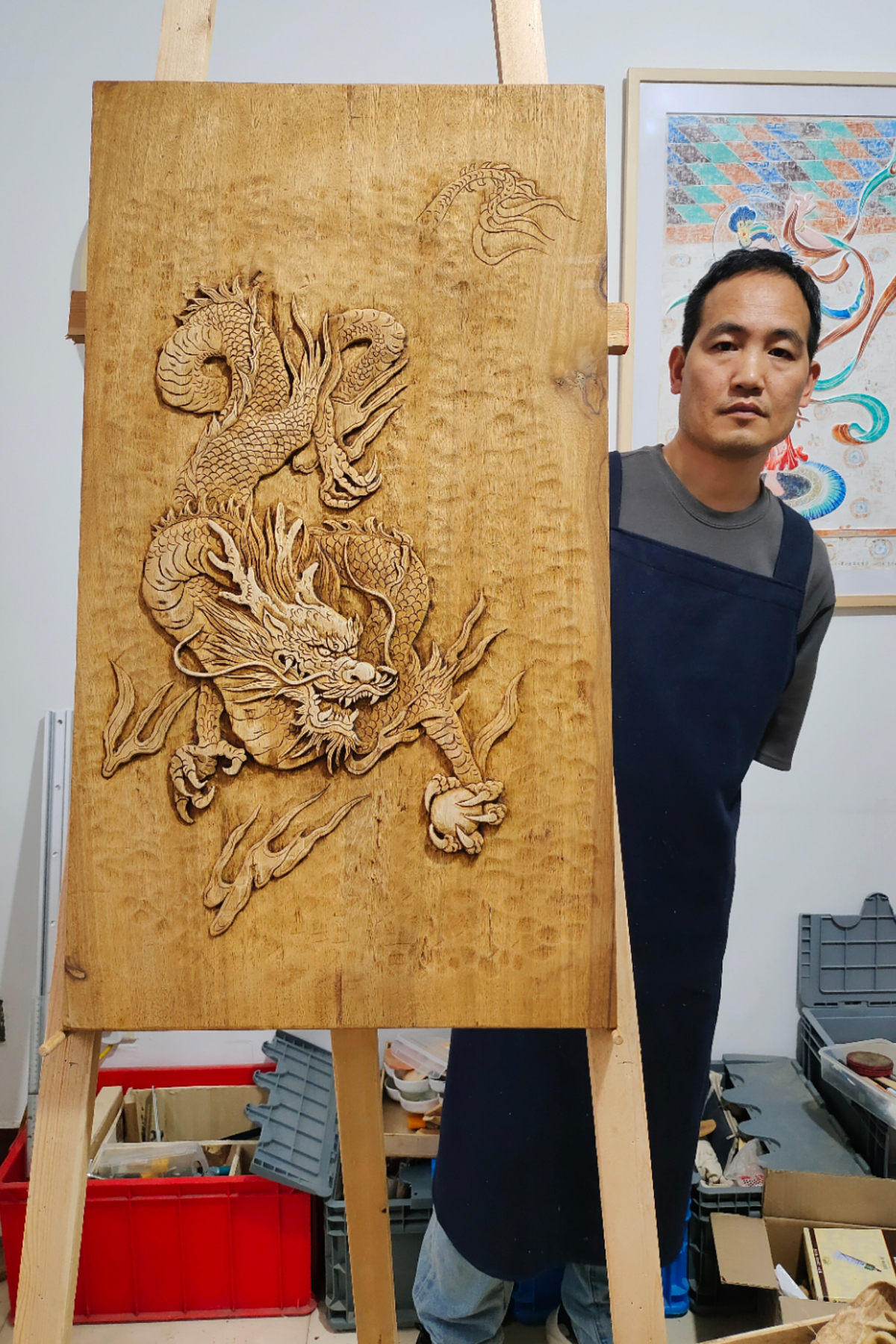 青岛乡里乡亲｜赵秀军：木雕千年韵，篆刻“中华魂”