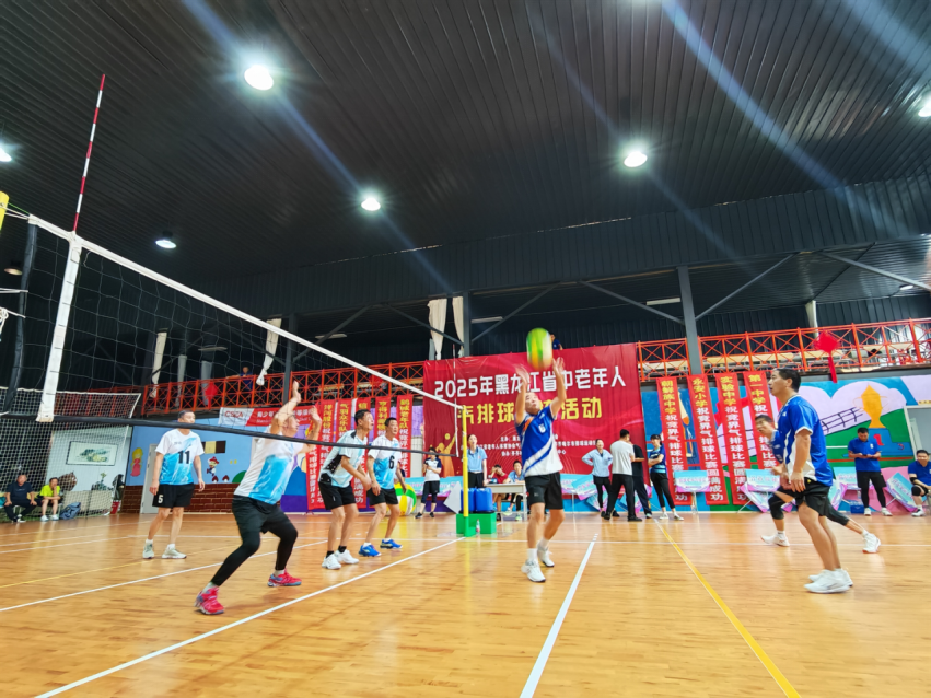 银龄气排球：舞动鹤城竞风流——黑龙江省老年人气排球交流活动在齐齐哈尔开赛
