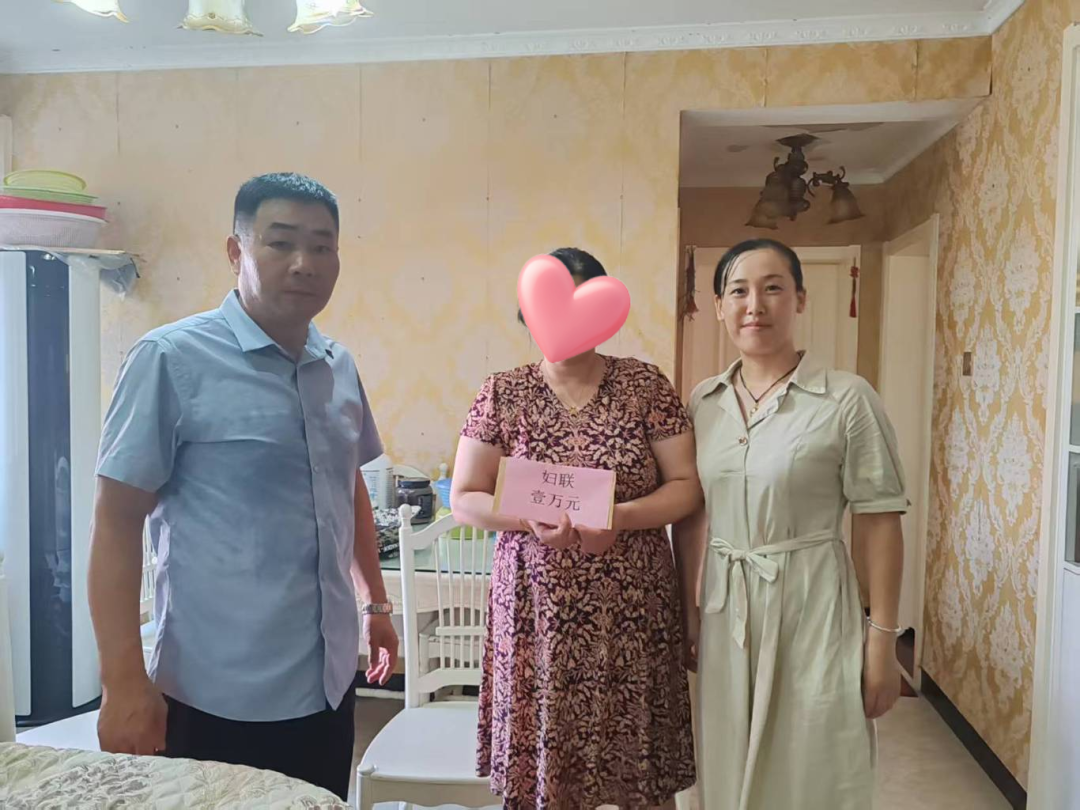 安巢经开区妇联：“两癌”救助传真情 妇联关爱暖人心