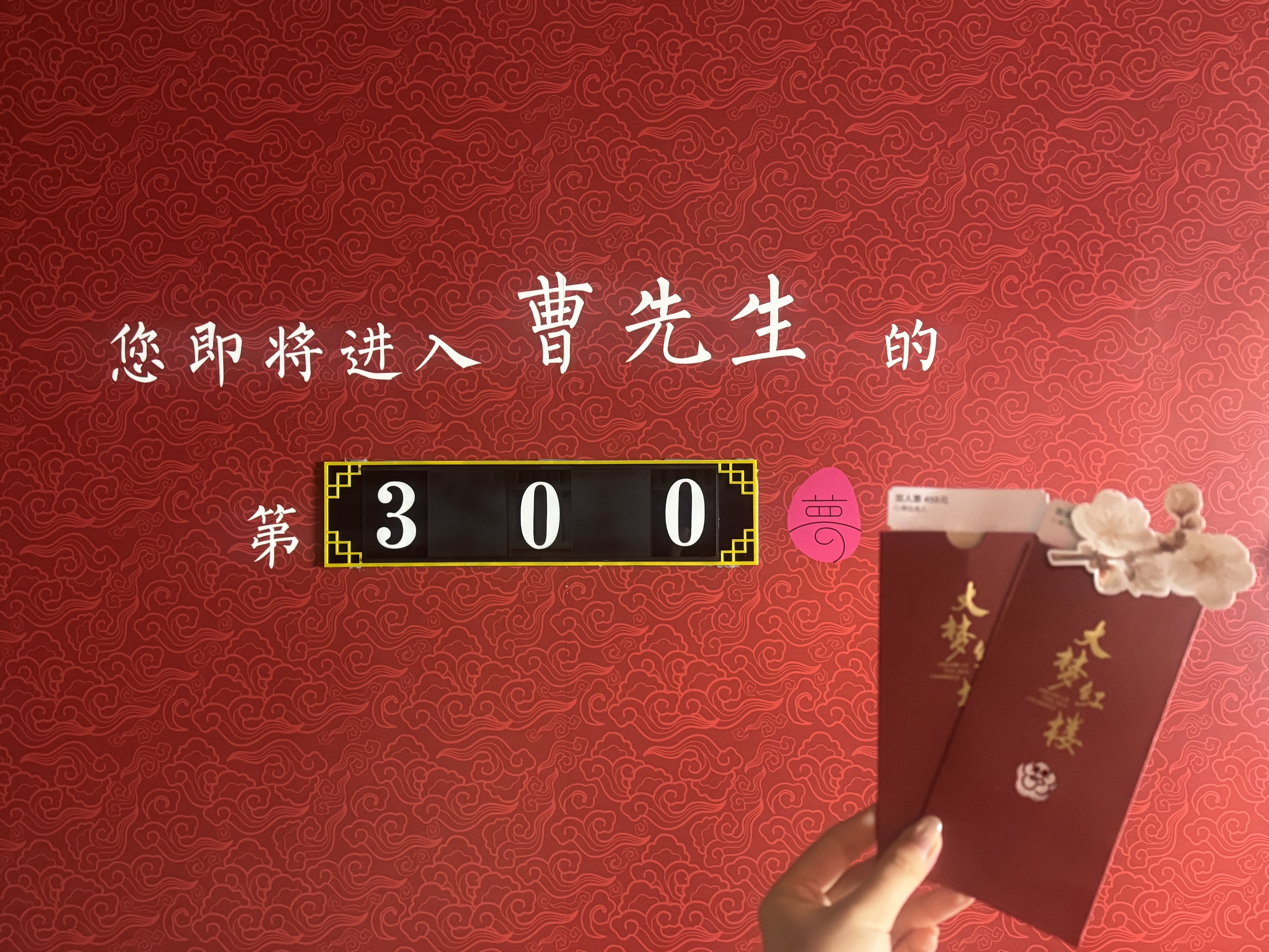 南京“大梦&middot;红楼”项目迎来了第300场演出！项目已累计接待观众超2.5万人次